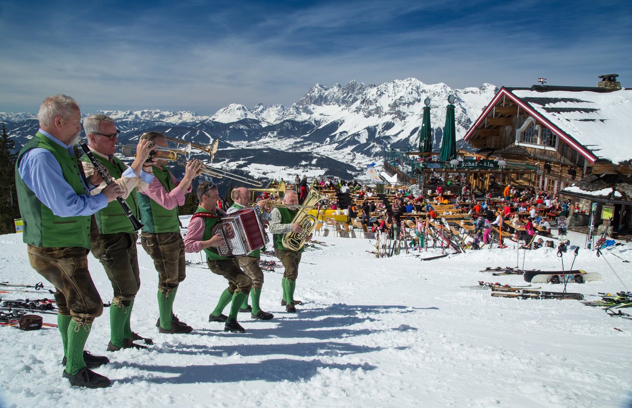 Ski WM Schladming und Flirten in der Pichlmayralm